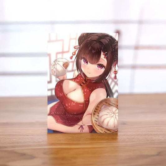 Premium Anime Photo Print with ECCHI - 真白しらこ [SFW] Ver1