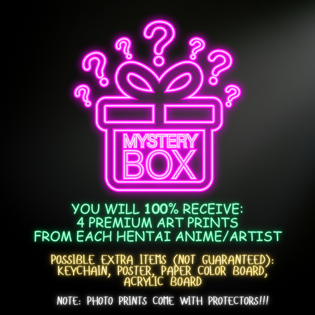 Anime Mystery Box (Grab Bag) with ECCHI - Mixed Animes/Artists [NSFW]